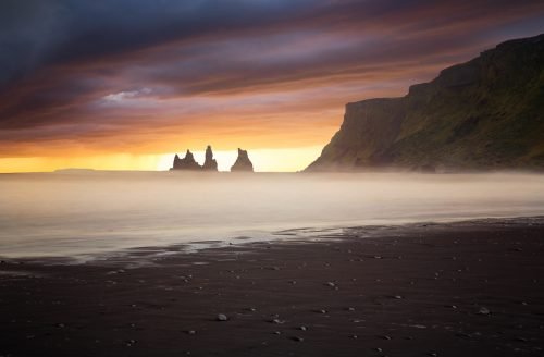 antonyz long exposure landscape Iceland vik sunset nature neutral density ND filter